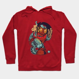 Big Red Robot Sees You. Hoodie